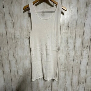 Fruit of the Loom 3 White Tank Tops Size 2XL